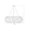 Lámparas Globo Lighting Katrina Lámparas de araña Cromo, 20 luces Lámparas Globo Lighting Katrina Lámparas de araña Cromo, 20 luces