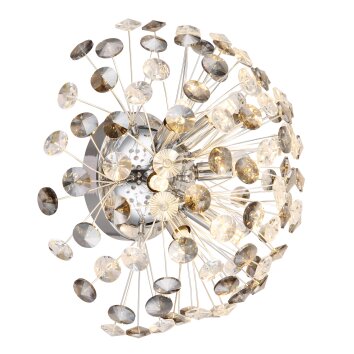 Lámparas Globo Lighting Katrina Apliques Cromo, 6 luces