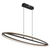 Lámparas Globo Lighting Della Lámparas suspendidas LED Negro, 1 luz