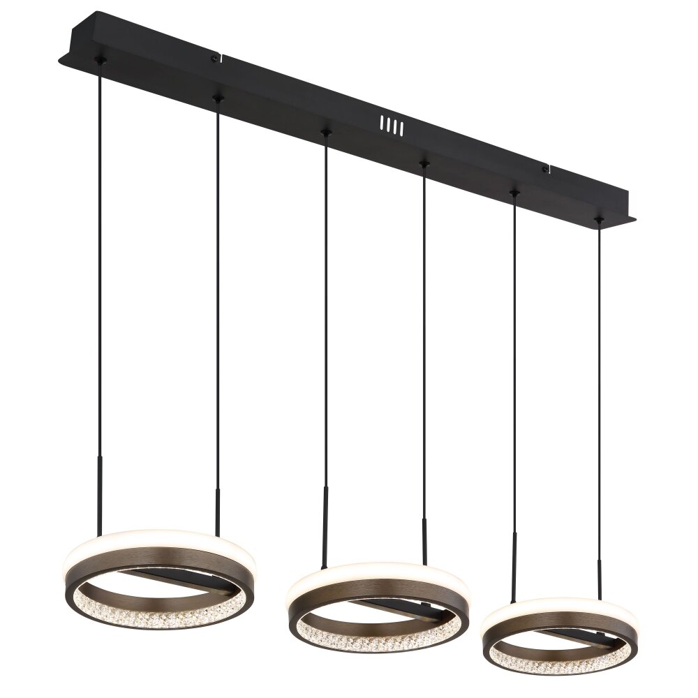 Lámparas Globo Lighting Della Lámparas suspendidas LED Negro, 1 luz main product photo