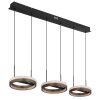 Lámparas Globo Lighting Della Lámparas suspendidas LED Negro, 1 luz