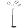 Lámparas Globo Lighting Della Lámpara de pie LED Negro, 1 luz