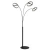Lámparas Globo Lighting Della Lámpara de pie LED Negro, 1 luz