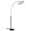 Lámparas Globo Lighting Della Lámpara de pie LED Negro, 1 luz