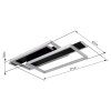 Lámparas Globo Lighting Finnley Plafones LED Negro, 1 luz
