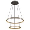Lámparas Globo Lighting Alaina Lámparas suspendidas LED Gris, 1 luz, Mando a distancia