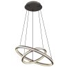 Lámparas Globo Lighting Alaina Lámparas suspendidas LED Gris, 1 luz, Mando a distancia