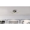 Lámparas Globo Lighting Alaina Plafones LED Gris, 1 luz, Mando a distancia