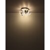 Lámparas Globo Lighting Kuni Plafones LED Gris, 1 luz, Mando a distancia