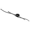 Lámparas Globo Lighting Boyd Plafones LED Negro, 1 luz