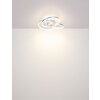 Lámparas Globo Lighting Tris Plafones LED Antracita, 1 luz, Mando a distancia