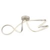 Lámparas Globo Lighting Swirl Plafones LED Níquel-mate, 1 luz