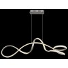 Lámparas Globo Lighting Swirl Lámparas suspendidas LED Níquel-mate, 1 luz