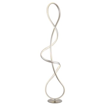 Lámparas Globo Lighting Swirl Lámpara de pie LED Níquel-mate, 1 luz