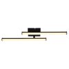 Lámparas Globo Lighting Kirina Plafones LED Negro, 1 luz