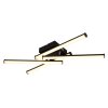 Lámparas Globo Lighting Kirina Plafones LED Negro, 1 luz