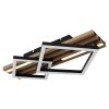 Lámparas Globo Lighting Obrien Plafones LED Crudo, Negro, 1 luz