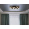 Lámparas Globo Lighting Obrien Plafones LED Crudo, Negro, 1 luz