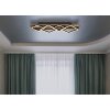 Lámparas Globo Lighting Obrien Plafones LED Crudo, Negro, 1 luz