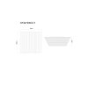 Lámparas Globo Lighting Hayden Plafones LED Crudo, Negro, 1 luz, Mando a distancia