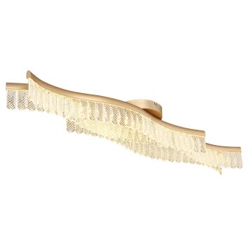 Lámparas Globo Lighting Juliet Plafones LED dorado, 1 luz