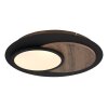Lámparas Globo Lighting Kory Plafones LED Negro, 1 luz