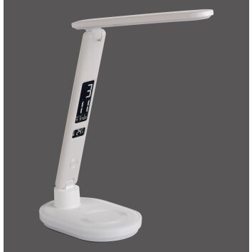 Lámparas Leuchten Direkt TINA Lámparas de mesa LED Blanca, 1 luz, Cambia de color