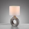 Lámparas Leuchten Direkt CARARA Lámparas de mesa LED Gris, 1 luz