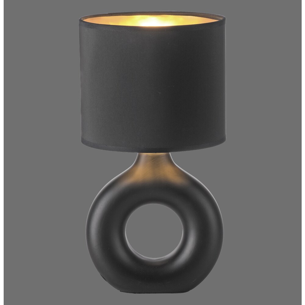 Lámparas Leuchten Direkt CARARA Lámparas de mesa LED Negro, 1 luz main product photo