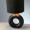 Lámparas Leuchten Direkt CARARA Lámparas de mesa LED Negro, 1 luz