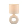 Lámparas Leuchten Direkt CARARA Lámparas de mesa LED Beige, 1 luz