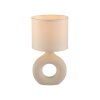 Lámparas Leuchten Direkt CARARA Lámparas de mesa LED Beige, 1 luz