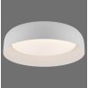 Lámparas Leuchten Direkt OSKO Plafones LED Blanca, 1 luz, Mando a distancia
