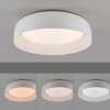 Lámparas Leuchten Direkt OSKO Plafones LED Blanca, 1 luz, Mando a distancia