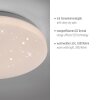 Lámparas Leuchten Direkt URANUS Plafones LED Blanca, 1 luz