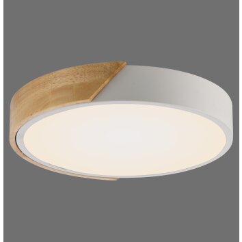 Lámparas Leuchten Direkt BILA Plafones LED Blanca, 1 luz
