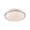 Lámparas Leuchten Direkt KYLE Plafones LED Plata, 1 luz
