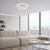 Lámparas Leuchten Direkt KYLE Plafones LED Plata, 1 luz