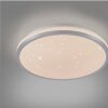 Lámparas Leuchten Direkt KYLE Plafones LED Plata, 1 luz