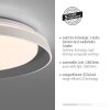 Lámparas Leuchten Direkt SATI Plafones LED Gris, 1 luz