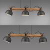 Lámparas Leuchten Direkt 2.0 Lámparas colgantes LED Marrón, Negro, 3 luces