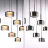 Lámparas Paul Neuhaus Rika Lámparas colgantes LED Negro, 7 luces