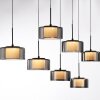 Lámparas Paul Neuhaus Rika Lámparas colgantes LED Negro, 7 luces