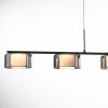 Lámparas Paul Neuhaus Rika Lámparas colgantes LED Negro, 5 luces
