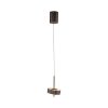 Paul Neuhaus Q-Serie Q-Rotate Lámparas colgantes LED Marrón, 1 luz, Mando a distancia