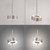 Lámparas Paul Neuhaus Q-Rotate Lámparas colgantes LED Plata, 1 luz, Mando a distancia