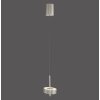 Paul Neuhaus Q-Serie Q-Rotate Lámparas colgantes LED Plata, 1 luz, Mando a distancia