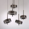 Lámparas Paul Neuhaus Q-Rotate Lámparas colgantes LED Marrón, 5 luces, Mando a distancia