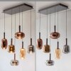 Lámparas Paul Neuhaus Irides Lámparas colgantes LED Marrón, 6 luces