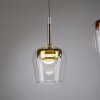Lámparas Paul Neuhaus Q-Kon Lámparas colgantes LED Marrón, 1 luz, Mando a distancia